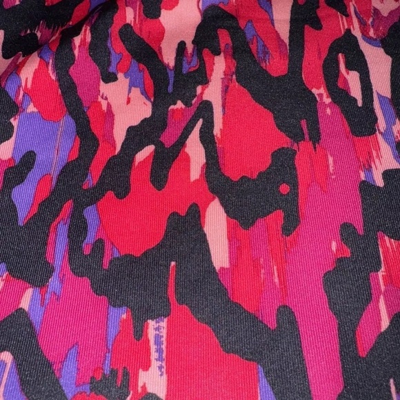 DOLFIN AQUASHAPE Push Up Tankini Top Swimsuit Bathing suit XS Colorful - Picture 7 of 8